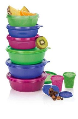 Platos de plástico Tupperware - opiniones