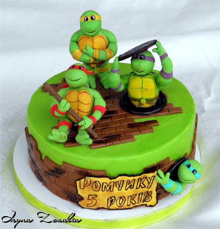 Teenage Mutant Ninja Turtles Cakes