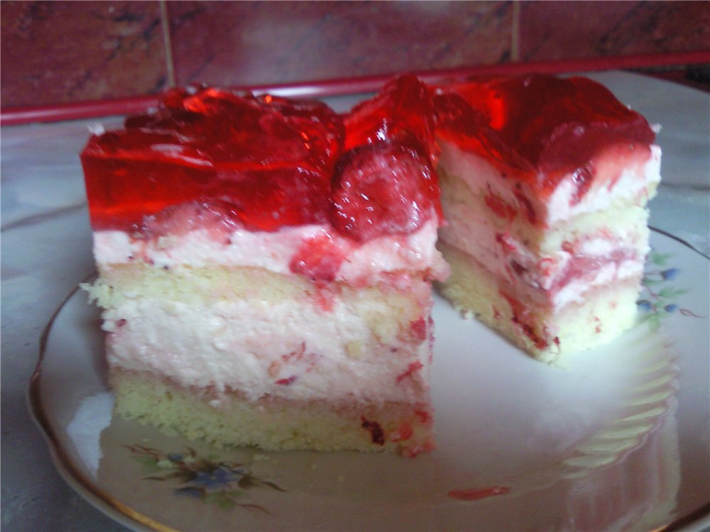 Torta in gelatina