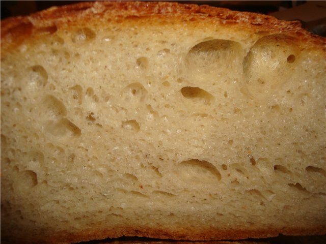 Italian bread (Ann Thibeault) in the oven