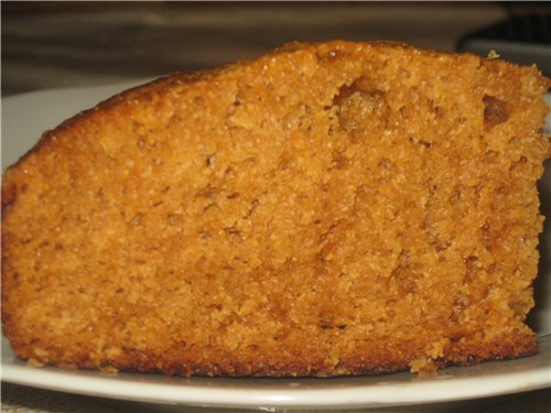 Old recipe gingerbread