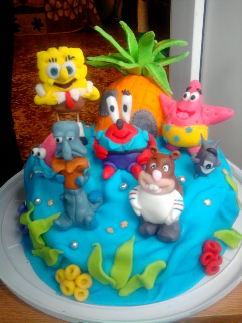 Spongebob Cake