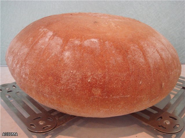 Italian bread (Ann Thibeault) in the oven