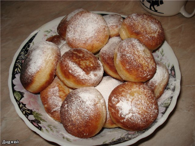 Donuts Berliner with filling