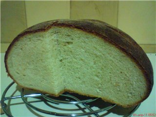 Pane italiano in una macchina per il pane