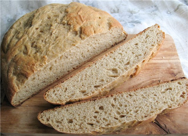 Pan de avena suave en una panificadora