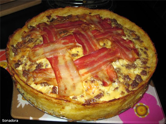 Burgonya quiche