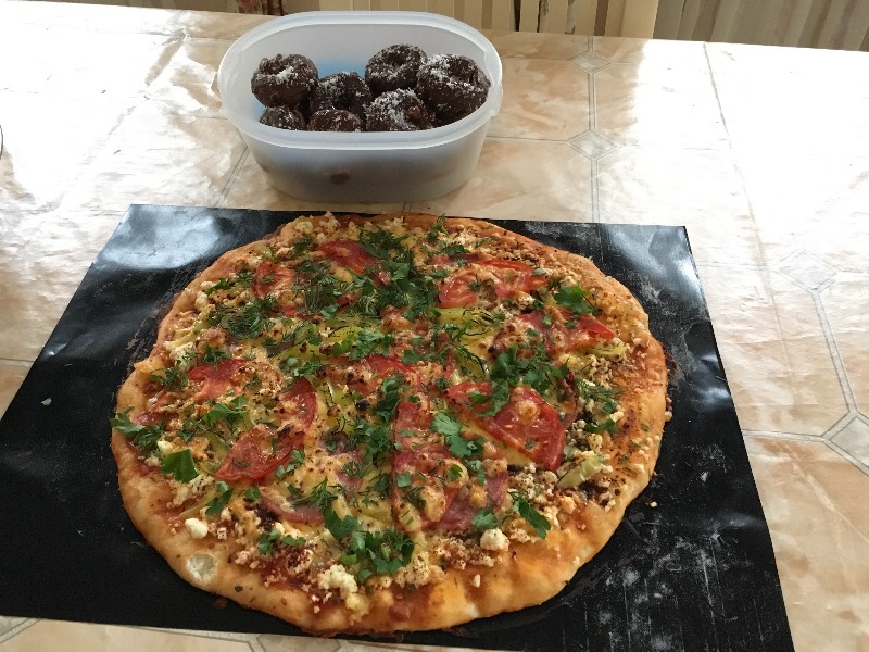 lò nướng bánh pizza