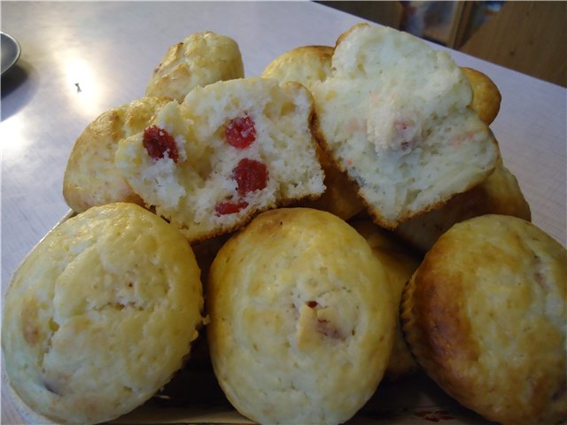 Muffin alla cagliata universali