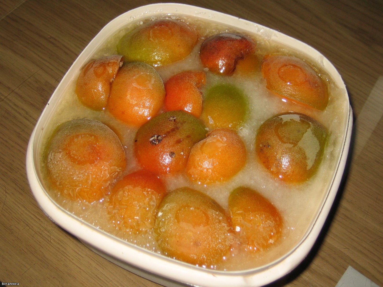 Mermelada cruda (bayas ralladas con azúcar)