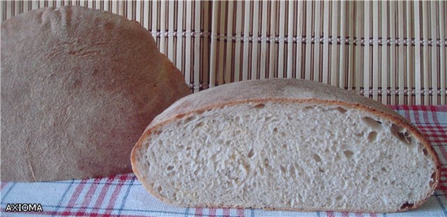 Italian bread (Ann Thibeault) in the oven