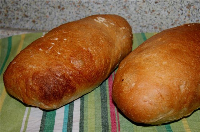 Ciabatta Peter Reinhart (duża) w piekarniku