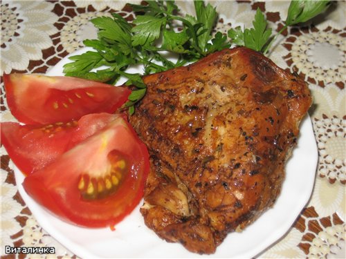 Pollo all'aceto balsamico