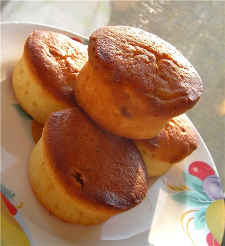 Túrós muffinok