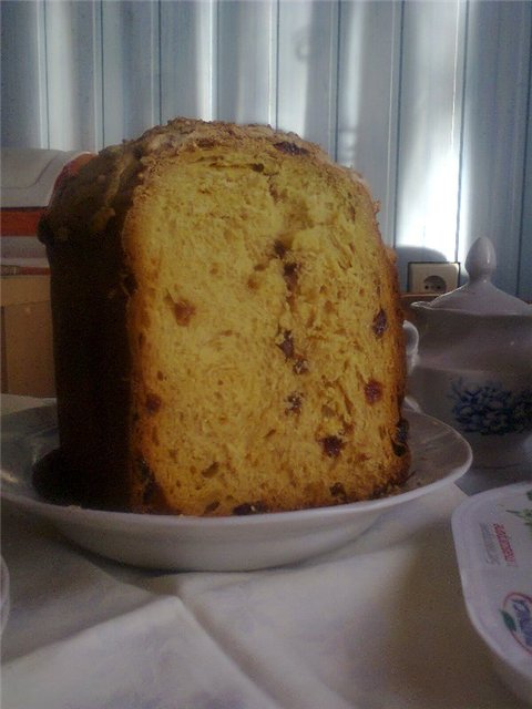 Torta monastica, adattata per una macchina per il pane