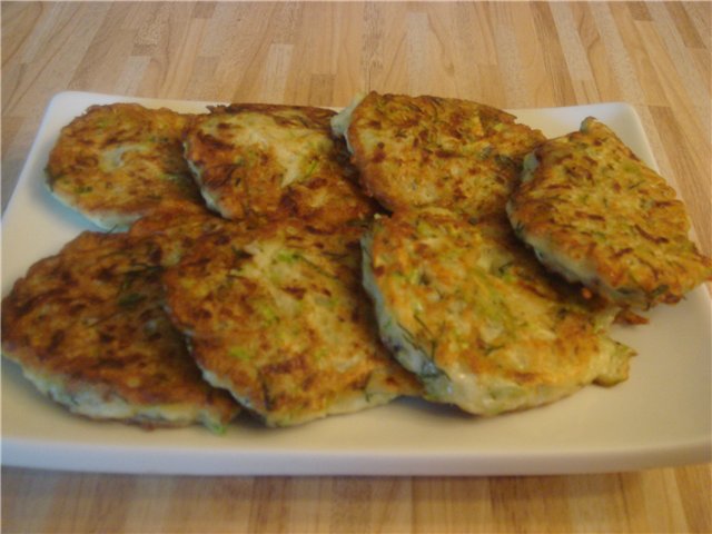 Courgettepannenkoekjes met kaas