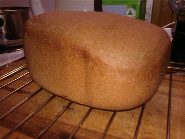 Pane alla birra nera (macchina per il pane)