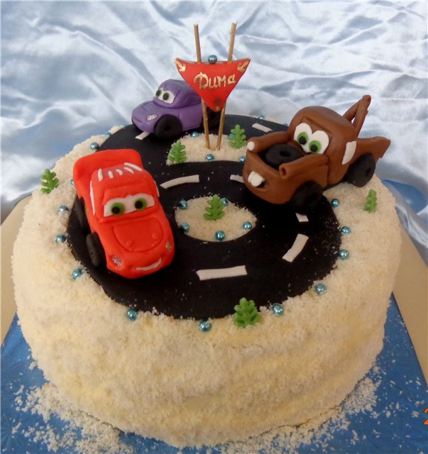 Torte basate sul cartone animato Cars