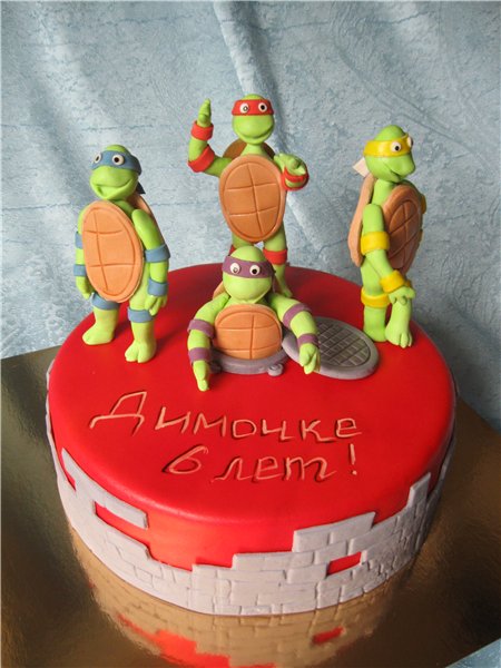 Teenage Mutant Ninja Turtles Cakes