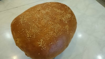 Pane greco con feta e olive (forno)