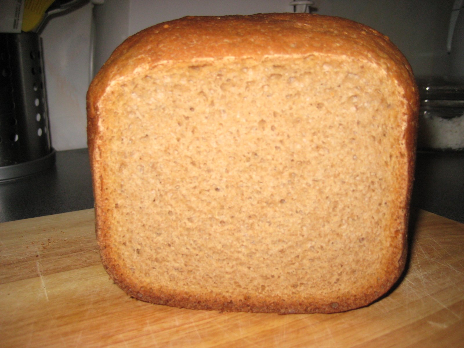 Rye bread with beer and sourdough