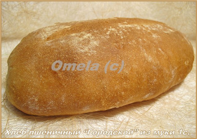 Pane di città secondo GOST (forno)