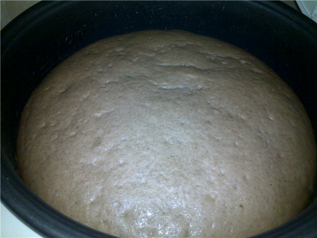 Darnitsky bread with leaven (GOST)