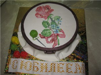 Pananahi. Needlework (cake)