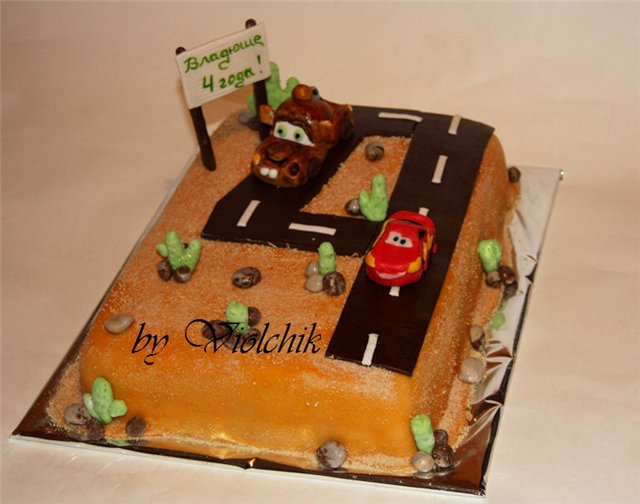 Torte basate sul cartone animato Cars