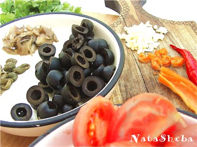 Pasta con salsa Puttanesca de la película "Lemony Snicket: 33 Desgracias"