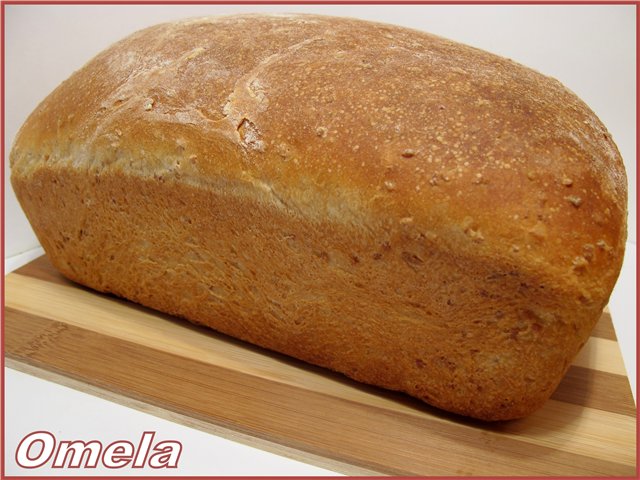 Pan de trigo con cereales (al horno)