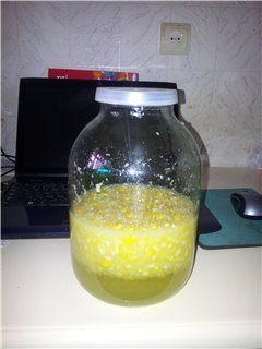 Likeur Limoncello, of Italiaanse mezim