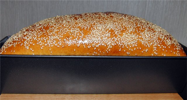 Milk bread La corteza de leche (oven)