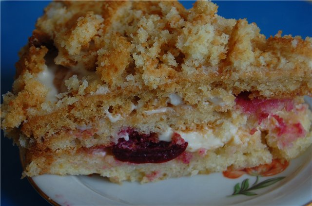 Cake "Shepherd" (without eggs)