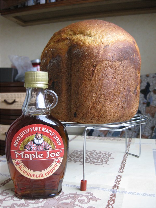 Sweet carrot bread (bread maker)