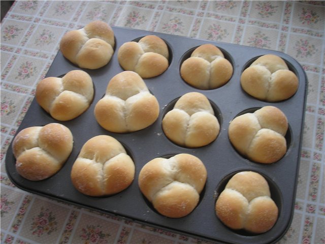 Clover Leaf Buns (forno)