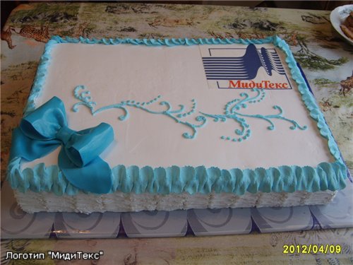 Torte di anniversario. Corporate. Emblemi.