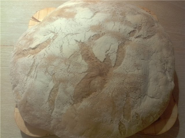 Bread Como (Pane di Como) in the oven (not to be confused with Pane di Come Antico)