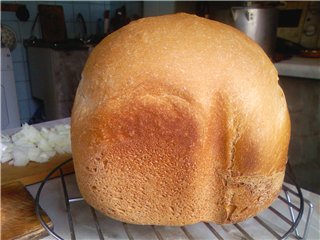 Panasonic SD-257. White bread with semolina