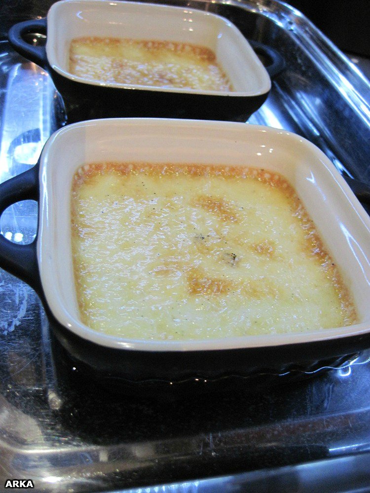 Creme brulee kokosnøtt