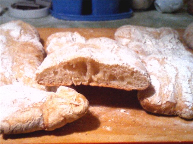 Ciabatta sau 4 giờ nữa