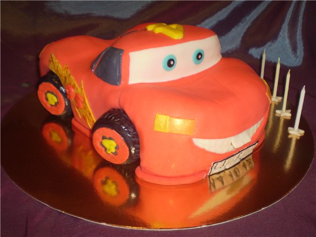 Torte basate sul cartone animato Cars