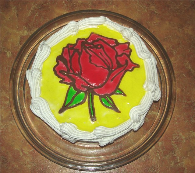 Mga cake ng bulaklak