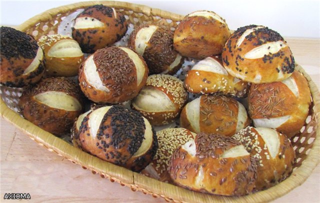 Bollos tiroleses al horno