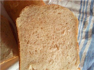 Pan de masa madre francesa en una panificadora