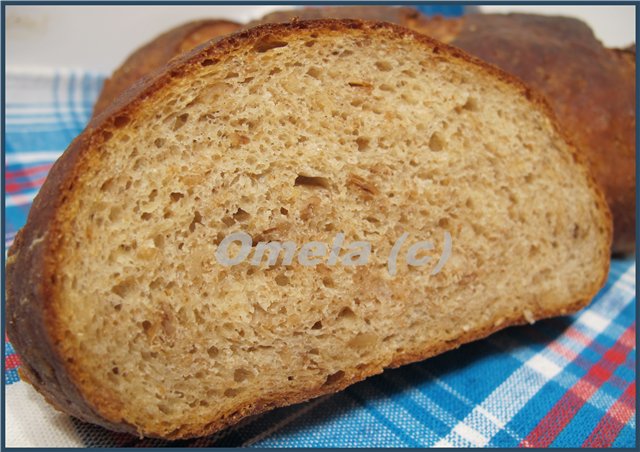 Pan de yogur sin amasar en el horno