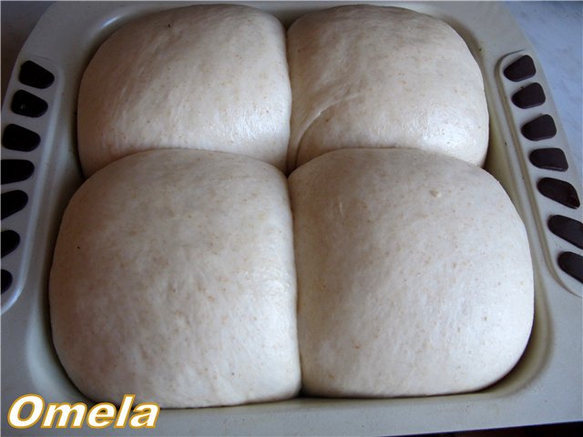 Wheat bread "Air" (in the oven)