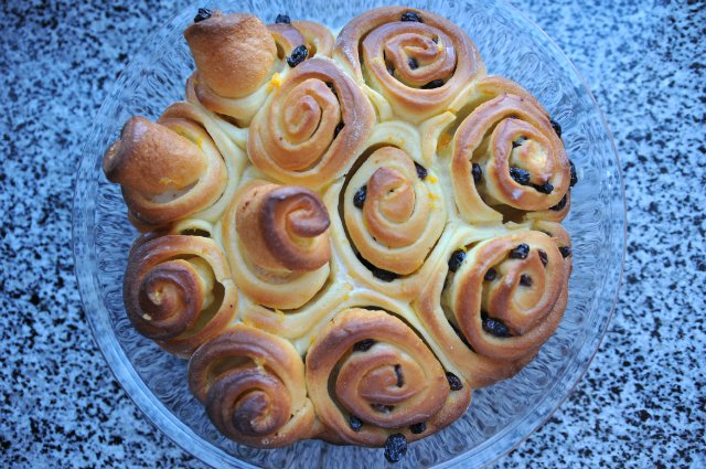 Soaked Orange Buns