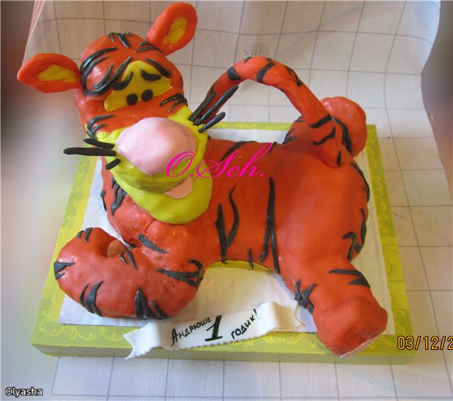 Torte basate sul cartone animato Winnie the Pooh e tutto, tutto, tutto