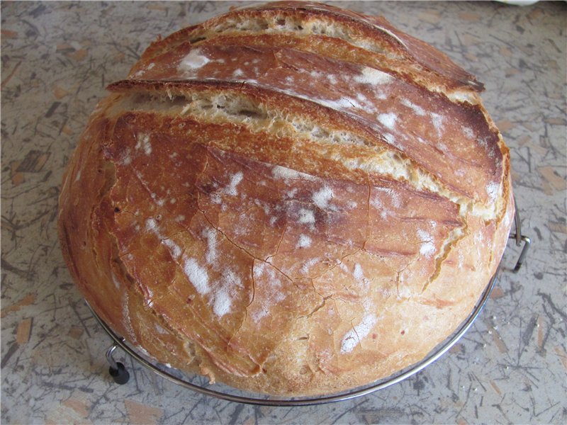 Pan de papa al horno J. Hamelman